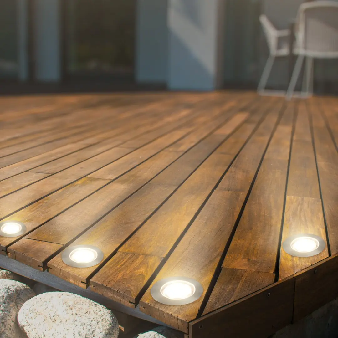 Briloner LED Grondspotset 3 Stuks - Warm Wit 3.000K - Ø4.5x6.6cm