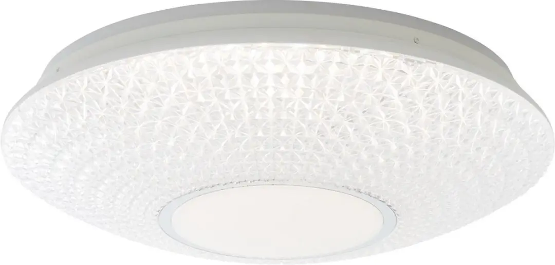 Brilliant LUCIAN Plafonnière 50cm - Wit