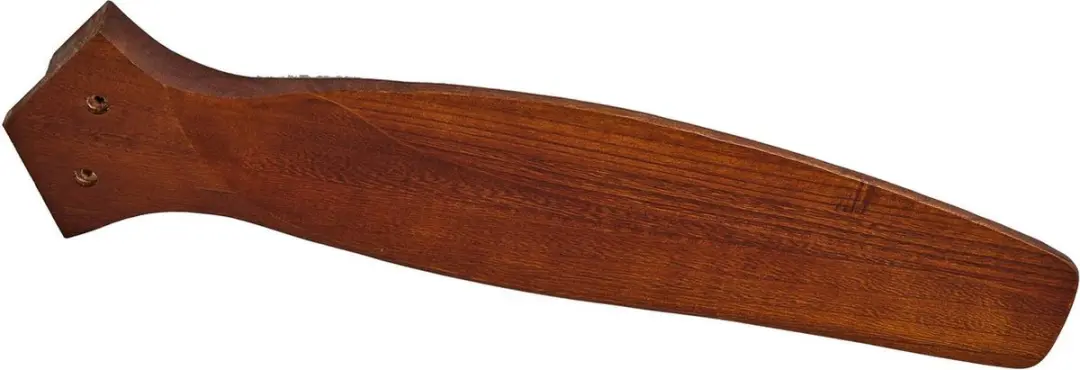 Lucande Plafondventilator 132cm - 3 standen - Zwart/Walnoot