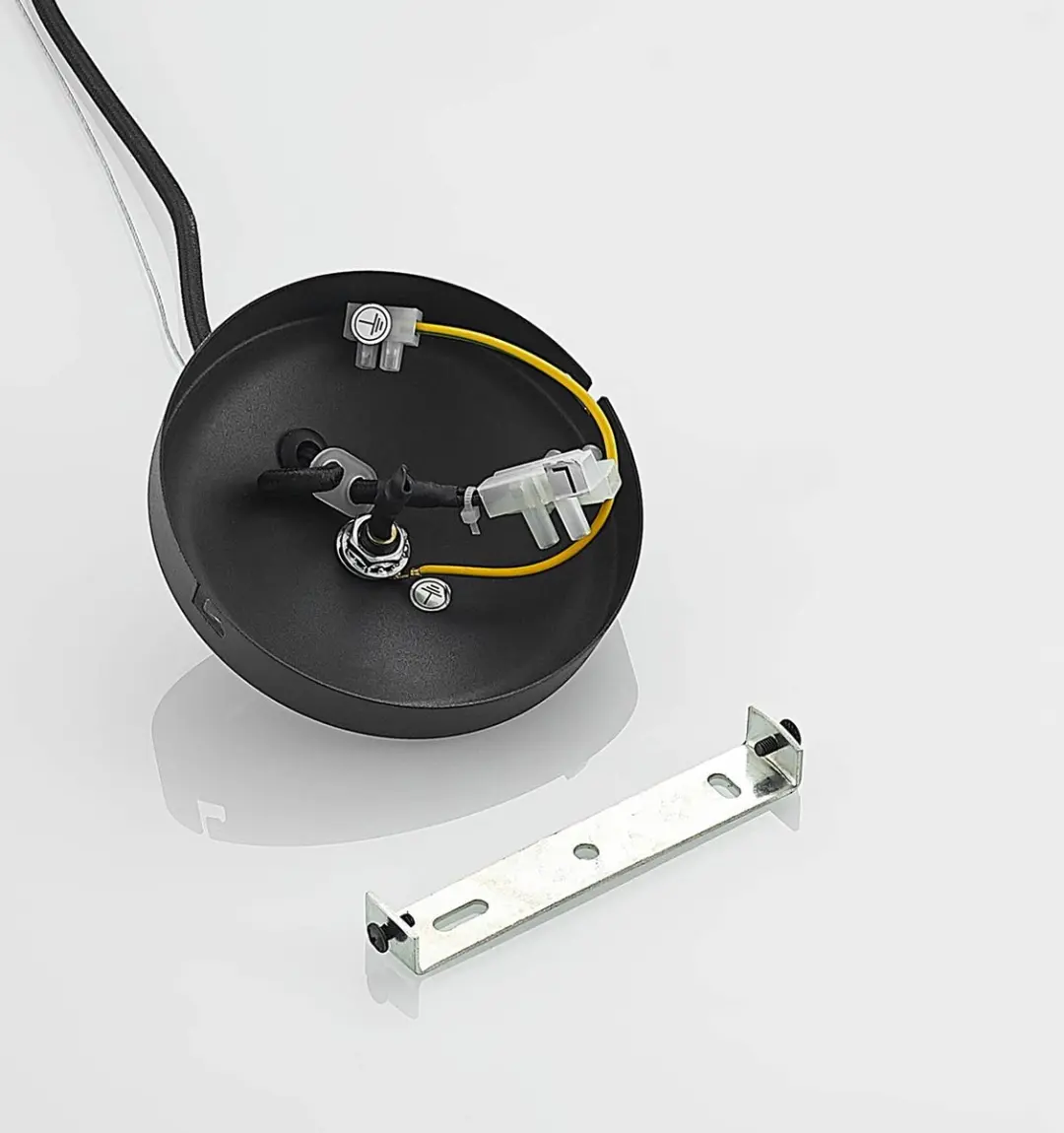 Lucande Hanglamp 5-Lichts - 40W - Zilvergrijs/Zwart