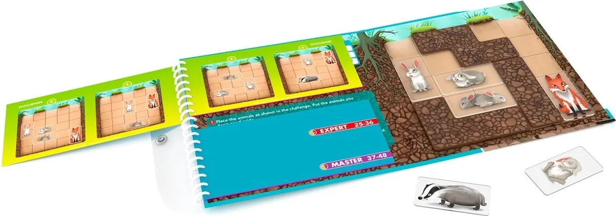 SmartGames Down the Rabbit Hole SGT 290 Magnetisch Denkspel