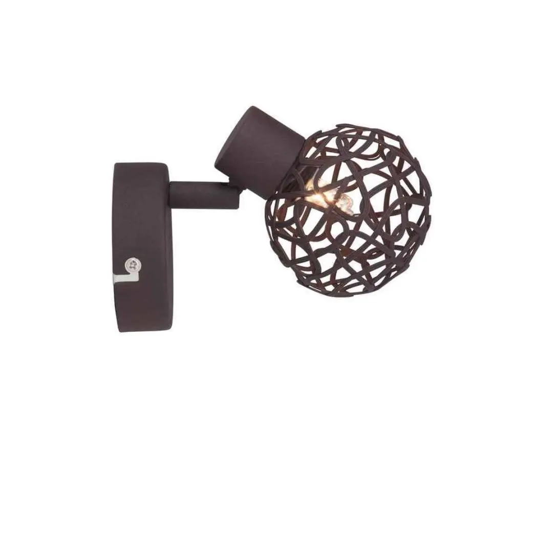Brilliant VIRGO Wandspot 33W - Bruin
