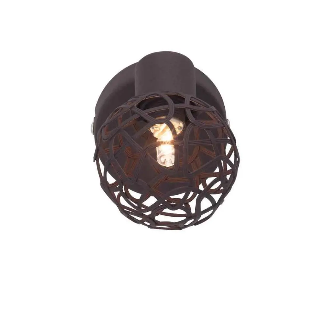 Brilliant VIRGO Wandspot 33W - Bruin