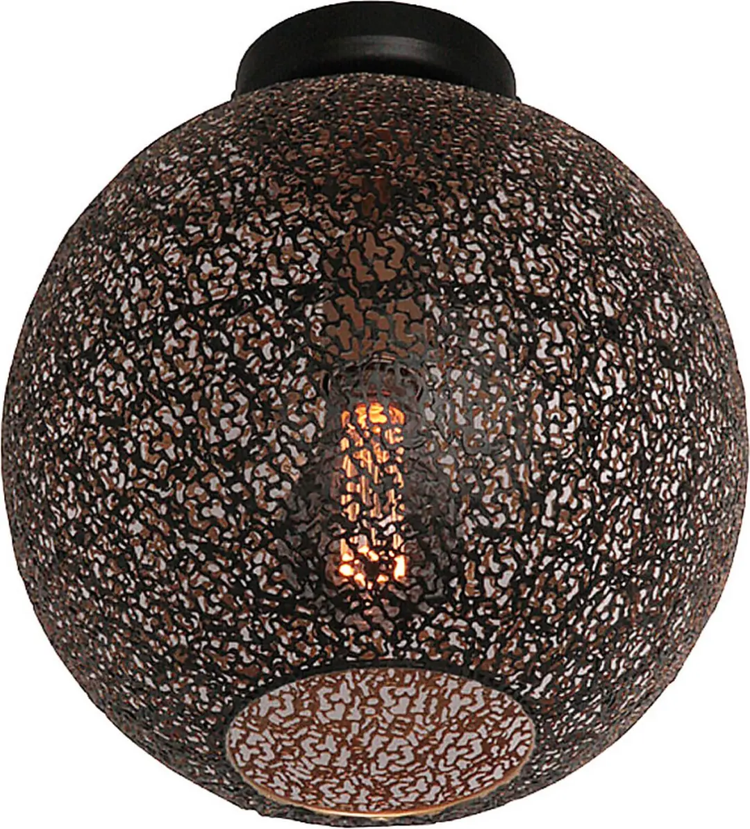 Freelight Oronero Plafondlamp Ø30cm - Zwart/Goud
