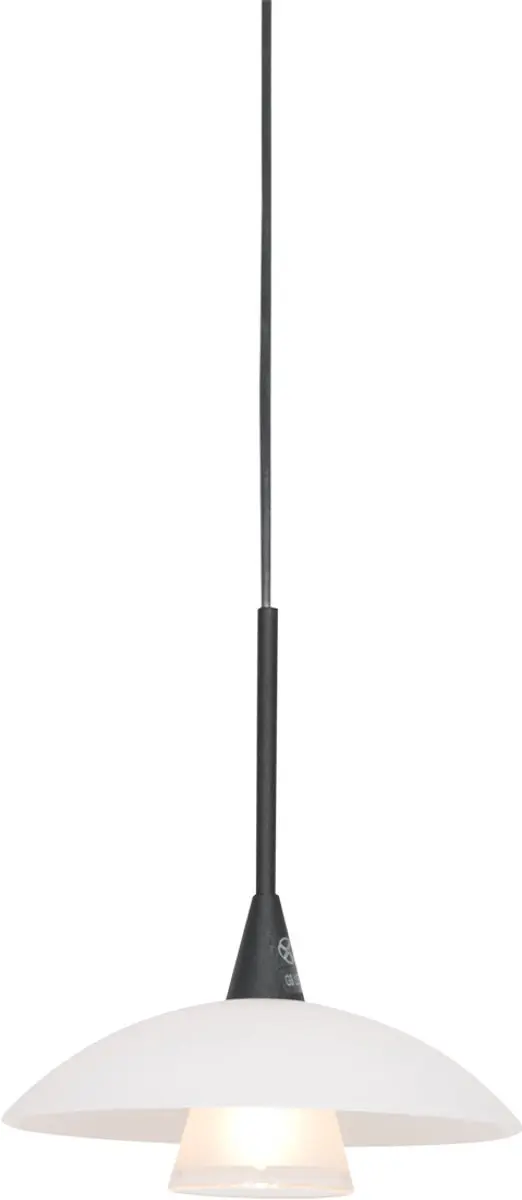 Steinhauer Tallerken Hanglamp - 3 Lichtpunten Zwart