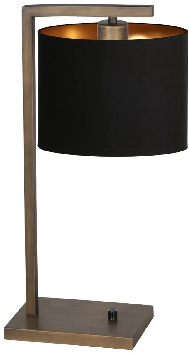 Steinhauer Bronzen Tafellamp 4901BR - 51cm Kantelbaar