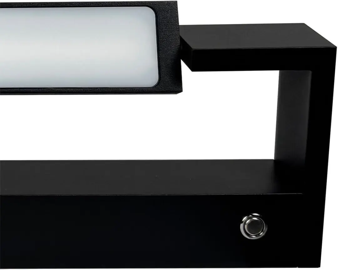 Freelight Wandlamp Parete L 31cm - Zwart