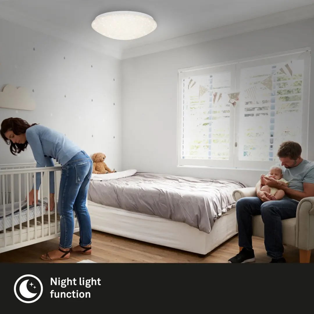 Briloner VERB LED Plafondlamp 80W - Ø76cm - Wit