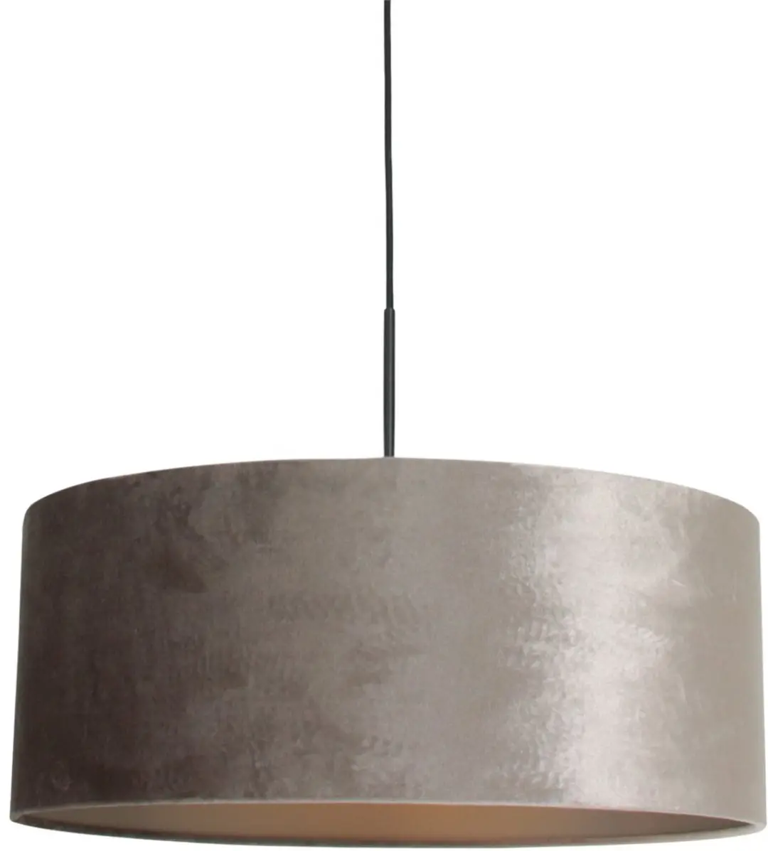 Steinhauer Sparkled Light 8157ZW Hanglamp - Ø50cm - Grijs/Zwart