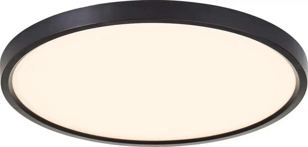 Brilliant Galo Plafondlamp LED 26W 3000lm - 40cm Zwart/Wit