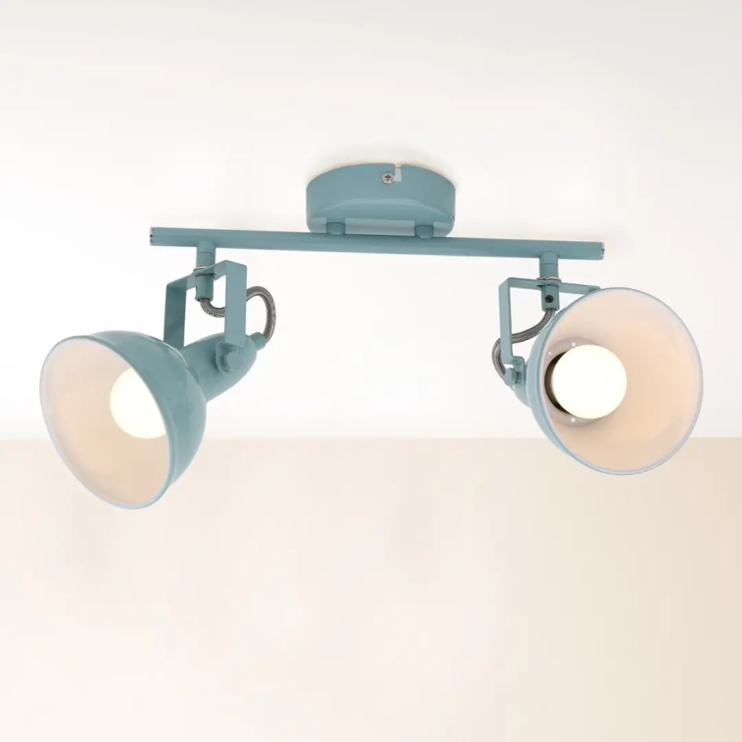 Briloner Soft Plafondspot 2-lichts - Mintwit