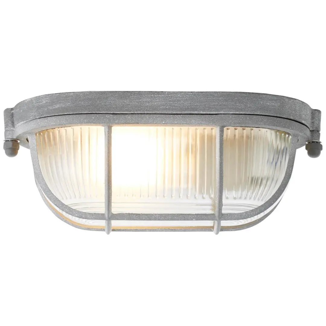 Brilliant Bobbi Industriële Plafondlamp - Beton Grijs