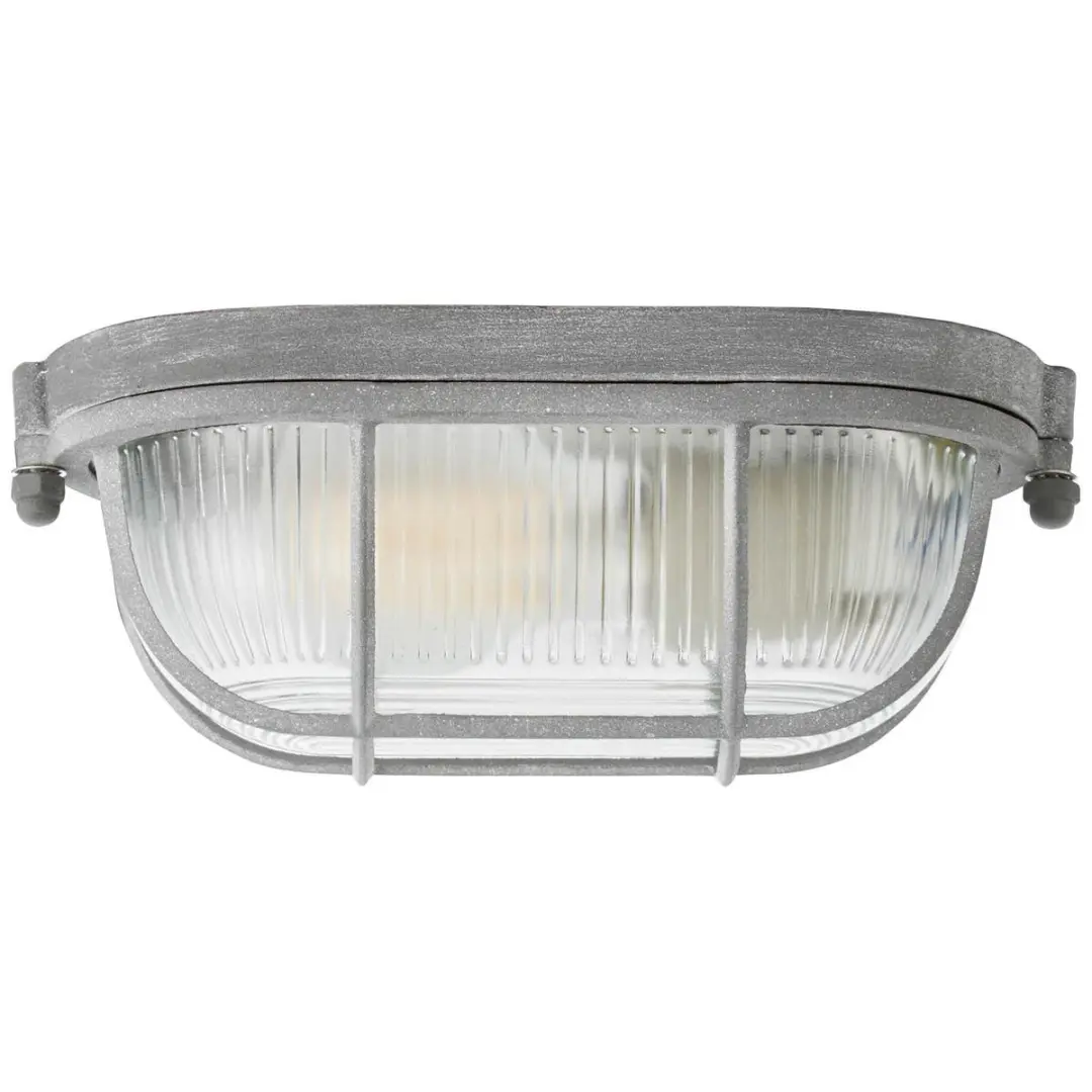 Brilliant Bobbi Industriële Plafondlamp - Beton Grijs