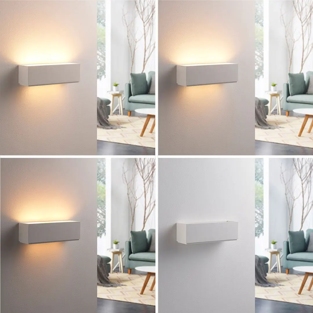 Lindby Wandlamp 2 Lichtpunten G9 - 10W - Wit