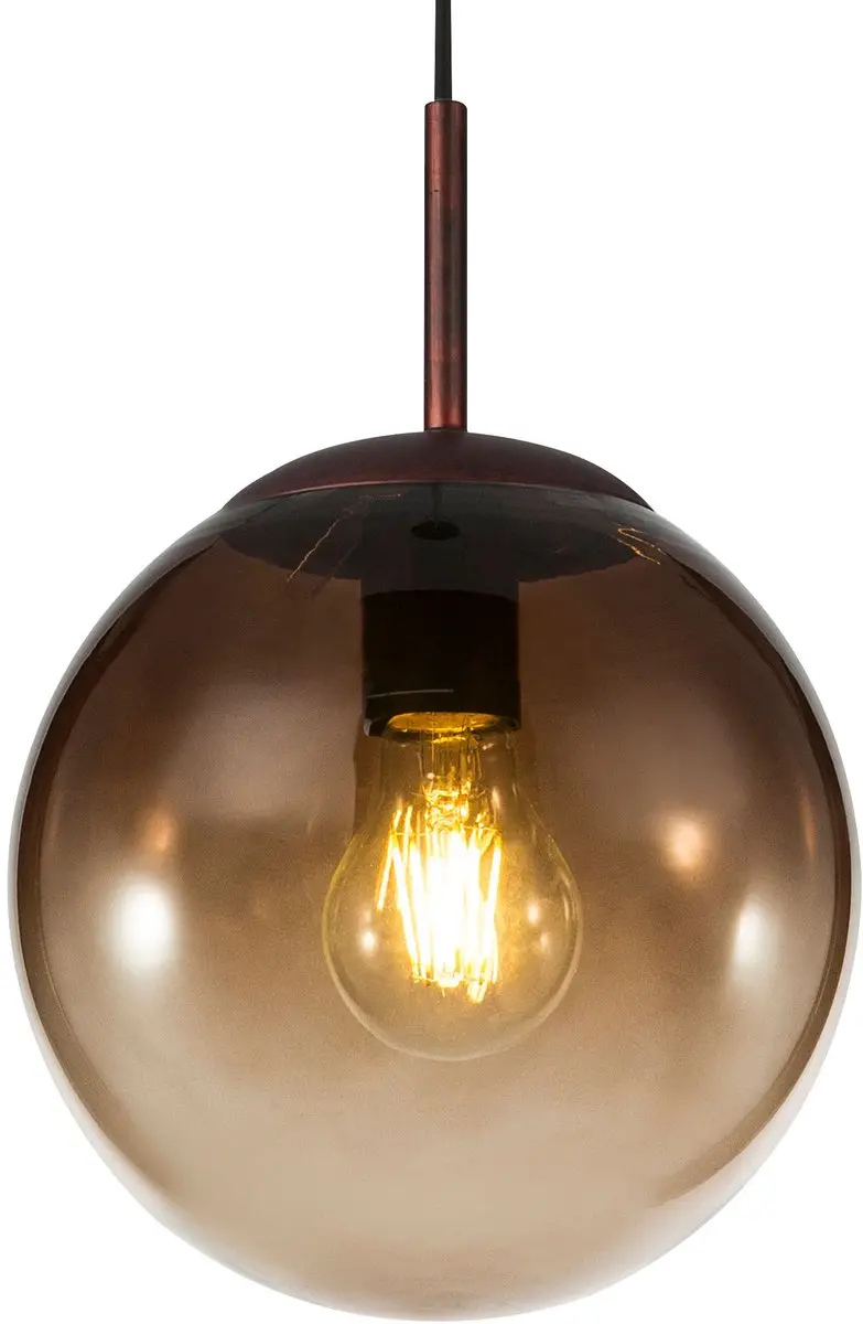 Globo VARUS Hanglamp - Ø20cm - E27 - Bruin