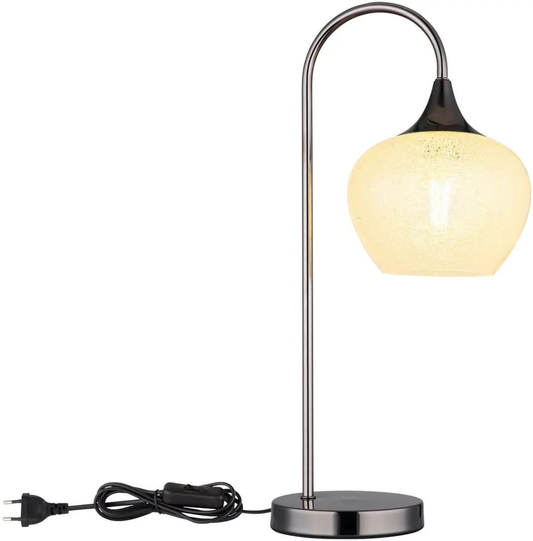 Globo Maxy Tafellamp Antraciet - E27 - Ø16cm
