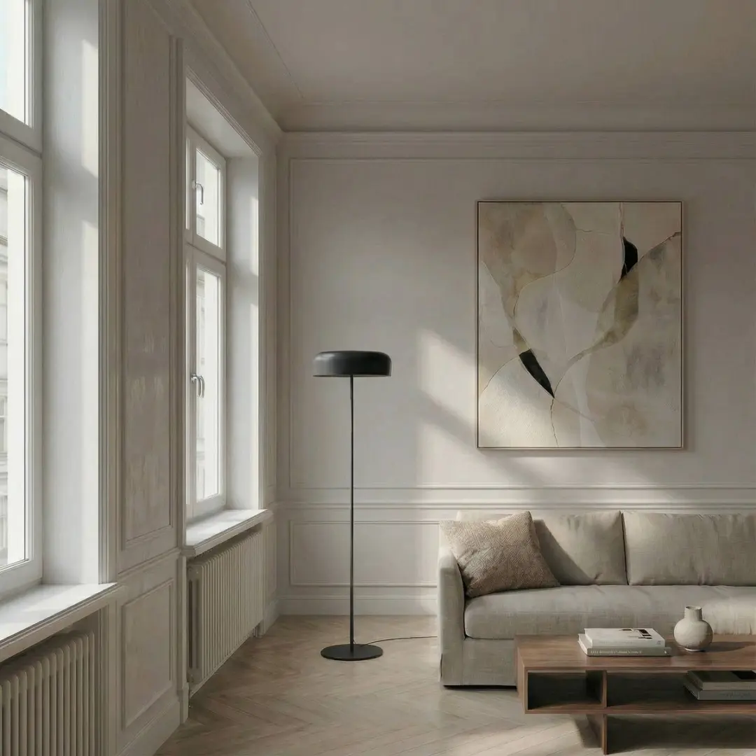 Lindby Vloerlamp 2-lichts Metaal Zwart 145cm