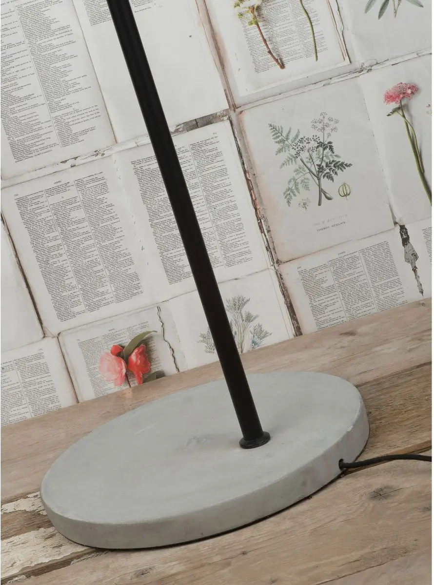 it's about RoMi Oslo Vloerlamp - Zwart - 3x60W
