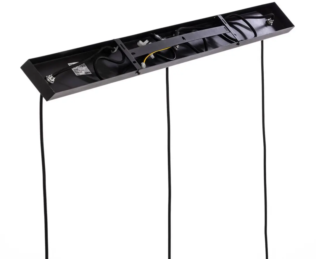 Lucande Hanglamp 3-lichts IJzer E27 - Zwart/Goud