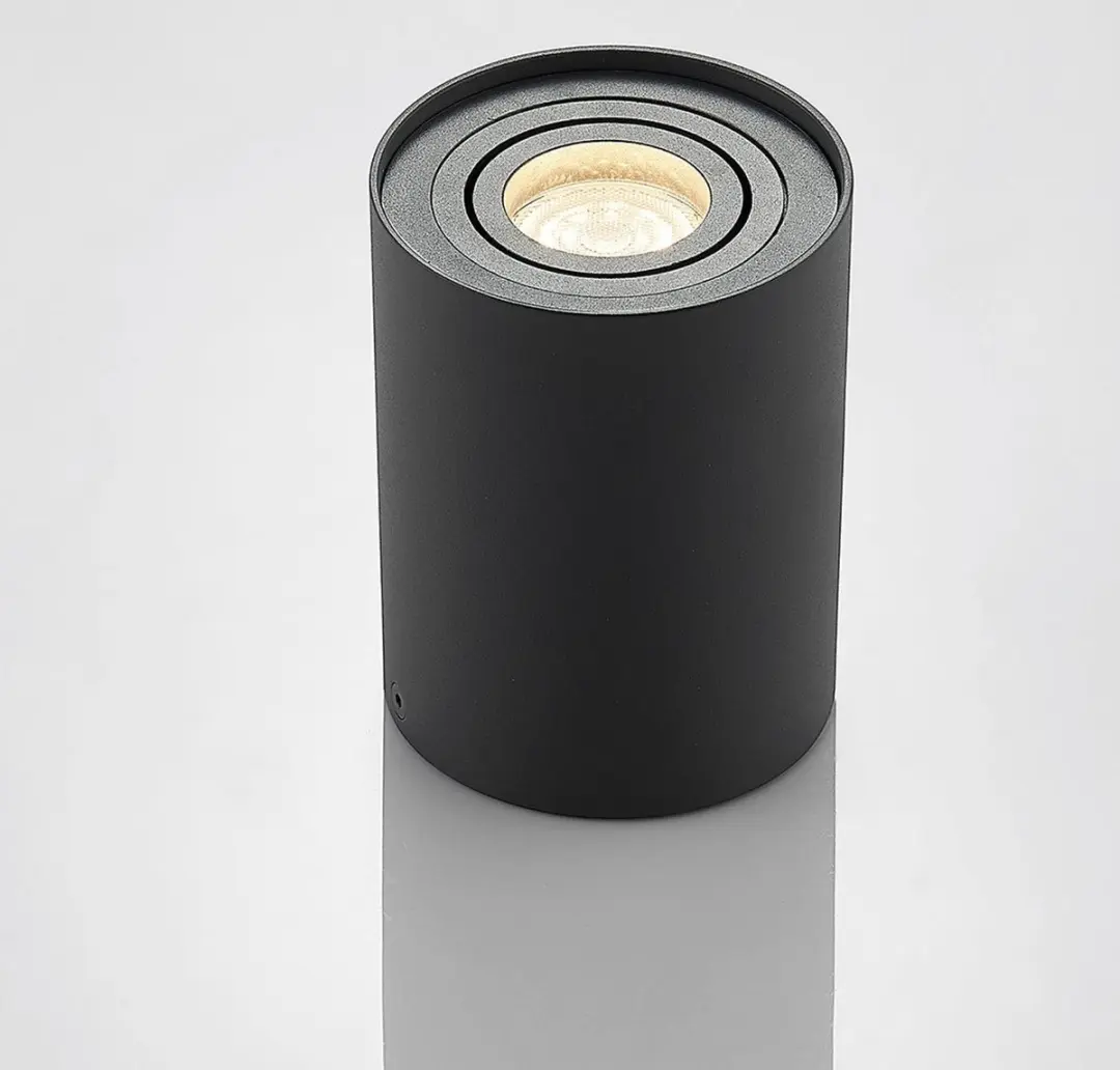 ARCCHIO Plafondlamp 1 Licht GU10 Antraciet