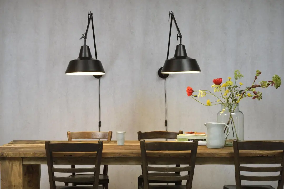 it's about RoMi Wandlamp Chicago - Zwart