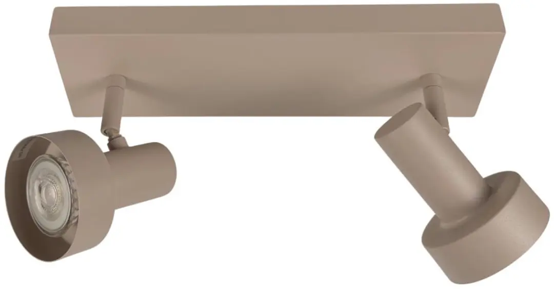 Freelight Spot Lunata 2 Lichts 30cm - Warm Wit - Beige