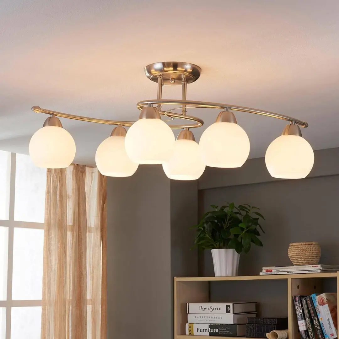Lindby Plafondlamp 6-lichts E14