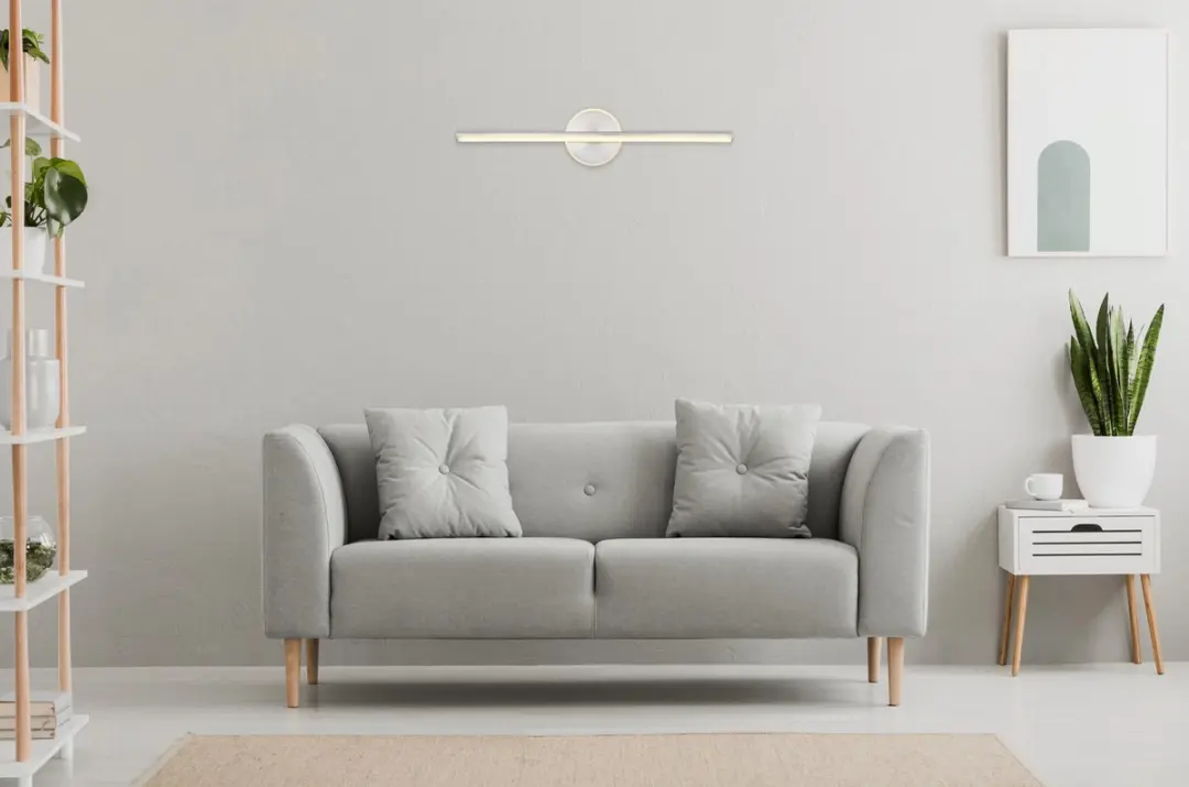 Globo Pepe Wandlamp Nikkel