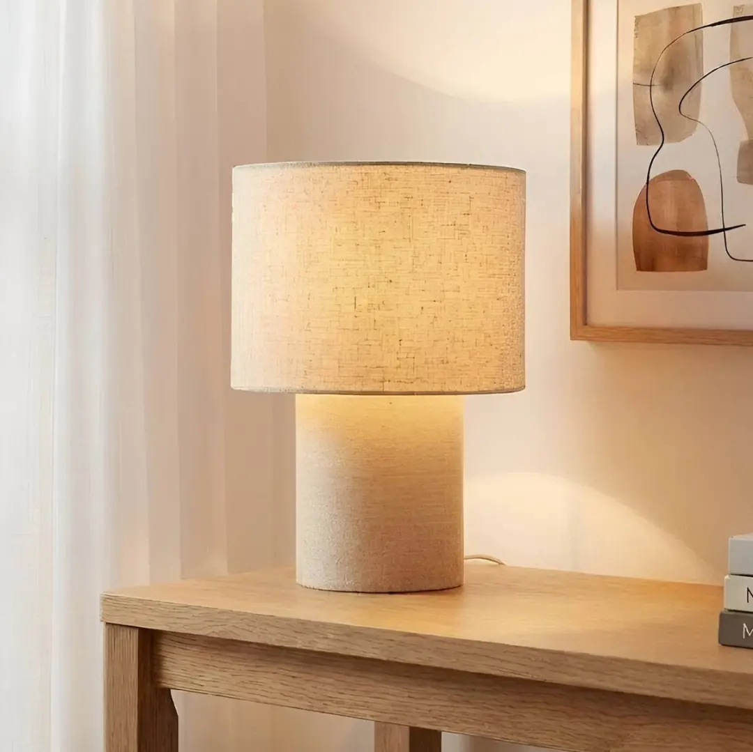 Lindby Tafellamp 1 Licht - Beige
