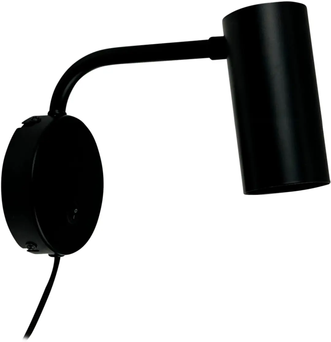 Dyberg Larsen Skagerrak Wandelamp 10W - Ø20cm - Zwart - afbeelding 6 van 6
