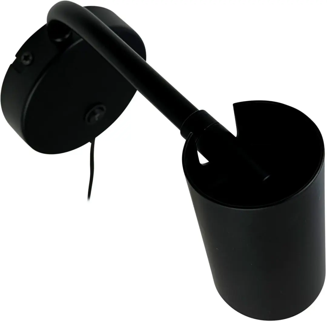 Dyberg Larsen Skagerrak Wandelamp 10W - Ø20cm - Zwart