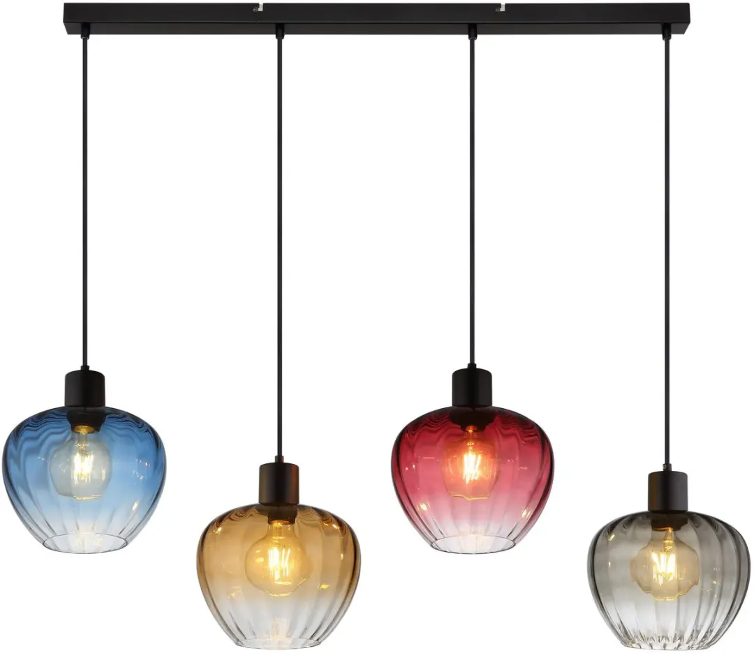 Globo TOY Hanglamp 4x E27 - Multicolor