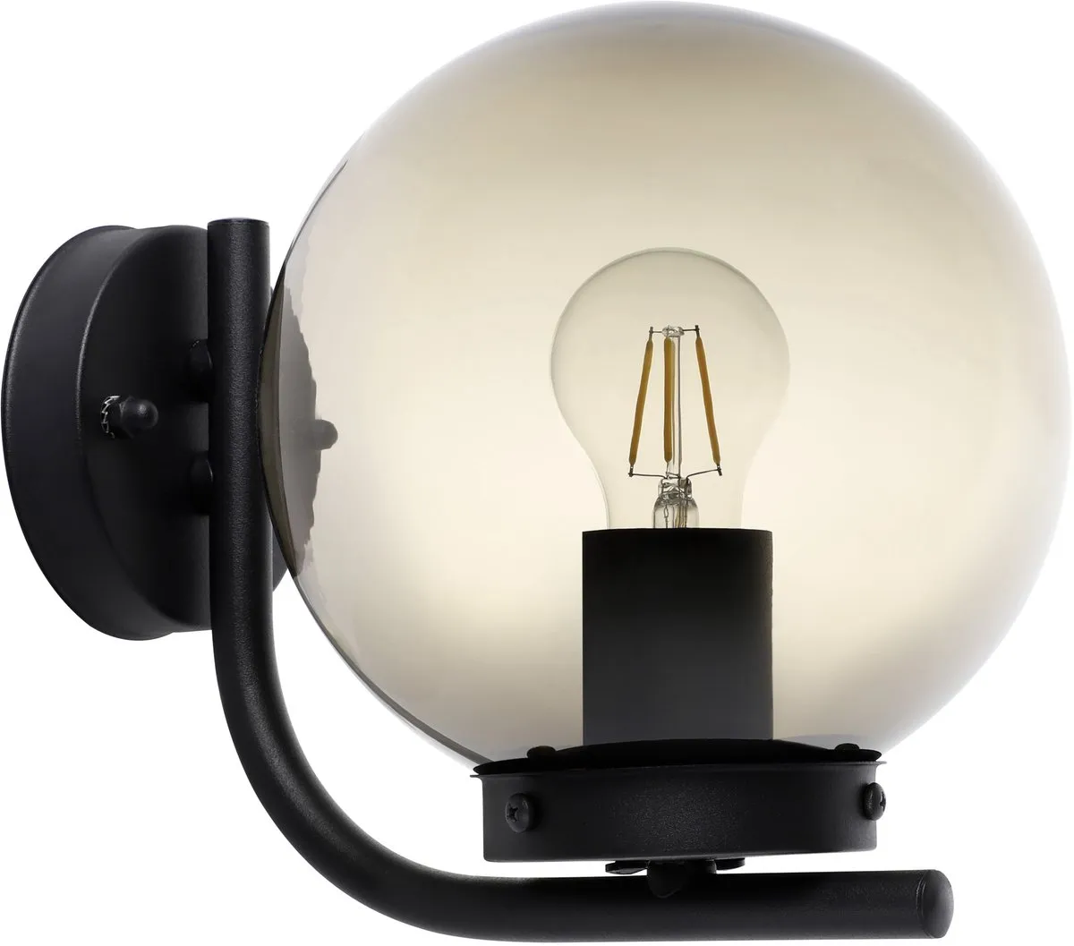 Eglo Taverna Wandlamp Buiten E27 - 23cm - Zwart
