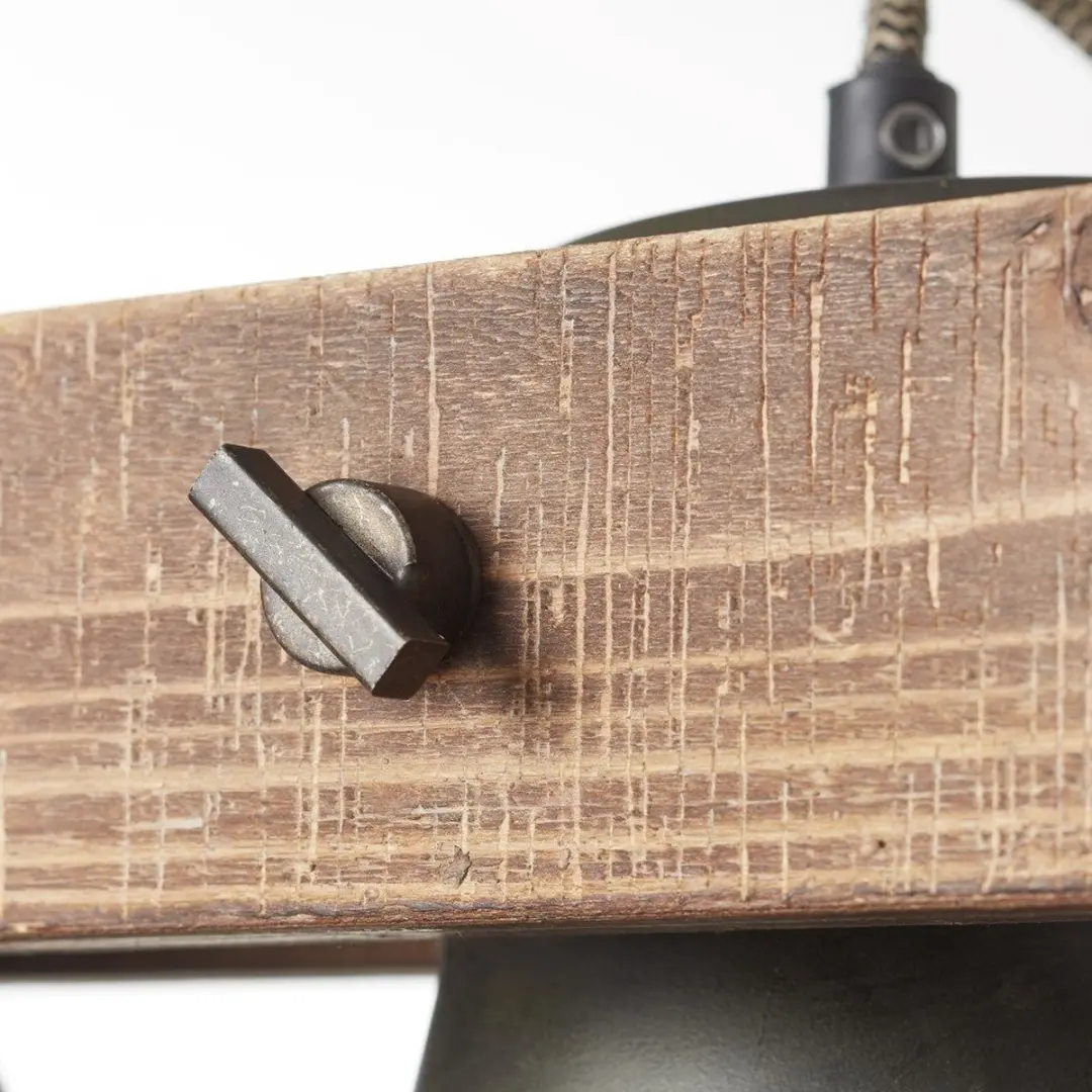 Brilliant PLOW Hanglamp - 5 Lichtpunten - Bruin/Zwart