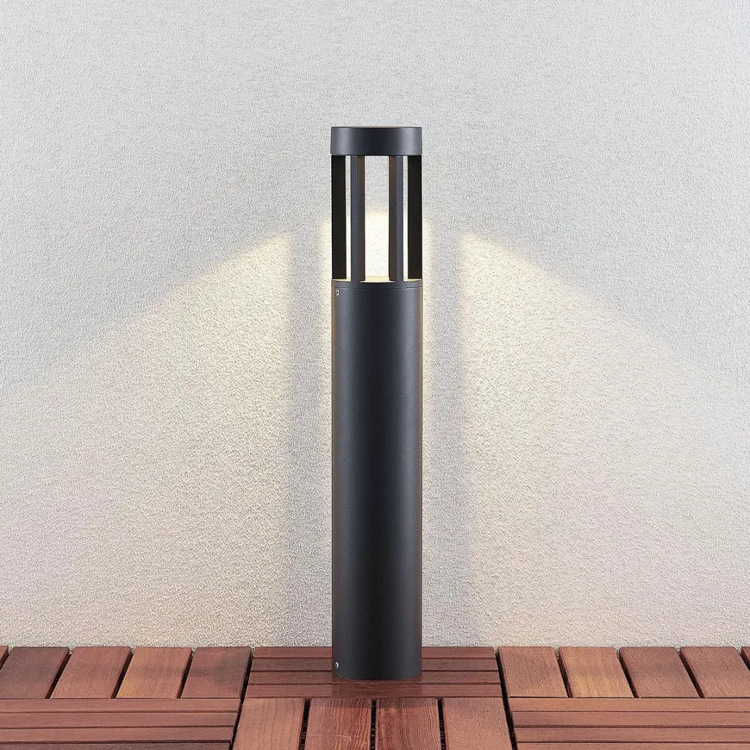 Lindby LED Buitenlamp 6.5W - Donkergrijs