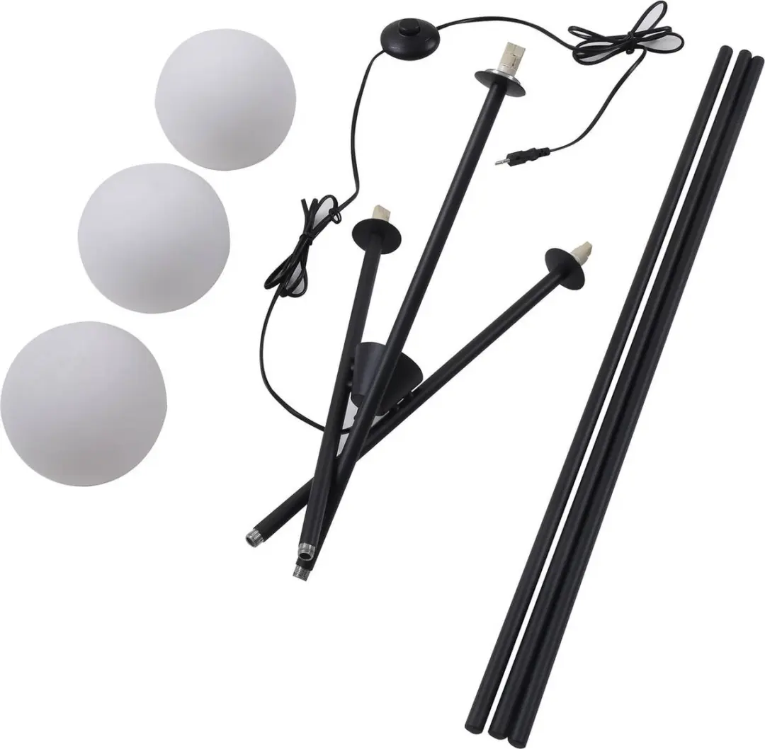 Lucande Driepoot Vloerlamp 3-lichts