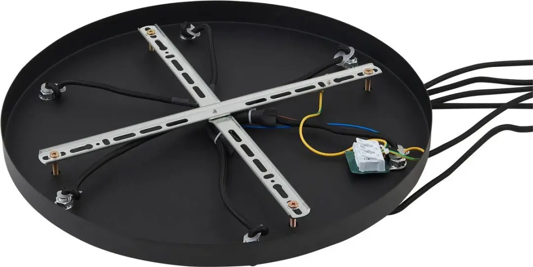 Lindby Hanglamp 6-lichts E27 - Rokerig grijs