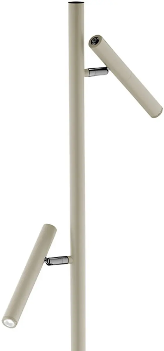 Hell Leuchten Streak Vloerlamp - 11W Warm Wit - Beige