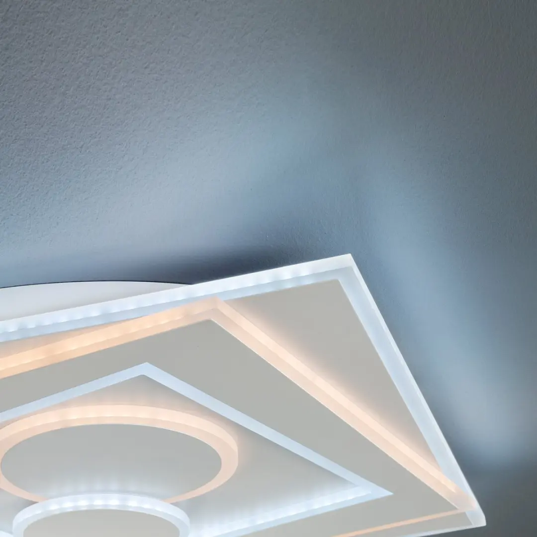 Fischer & Honsel Ratio Plafondlamp 48W - Wit Metaal