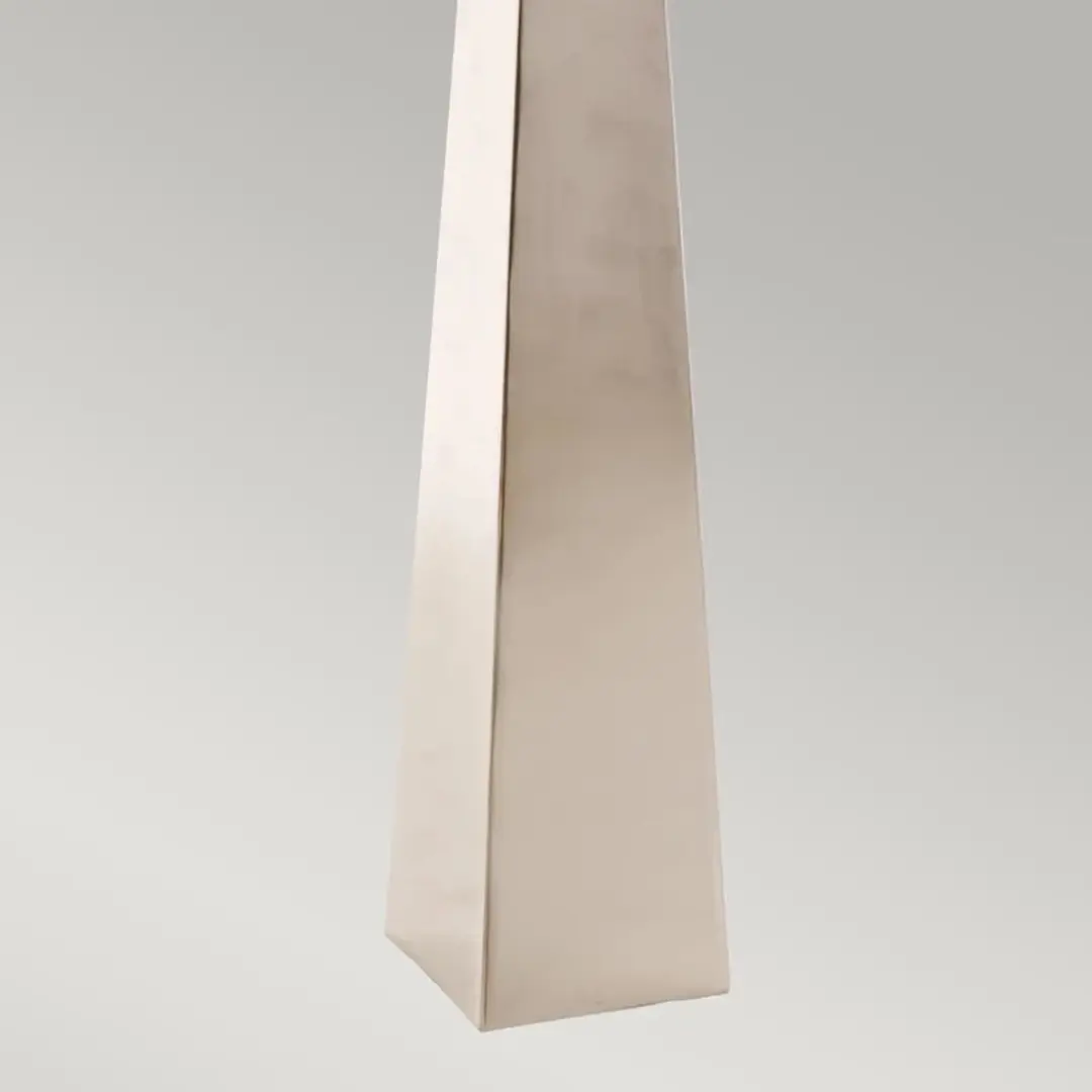 Elstead Lighting Ascent Staande LED Lamp - Polished Nickel - 60W