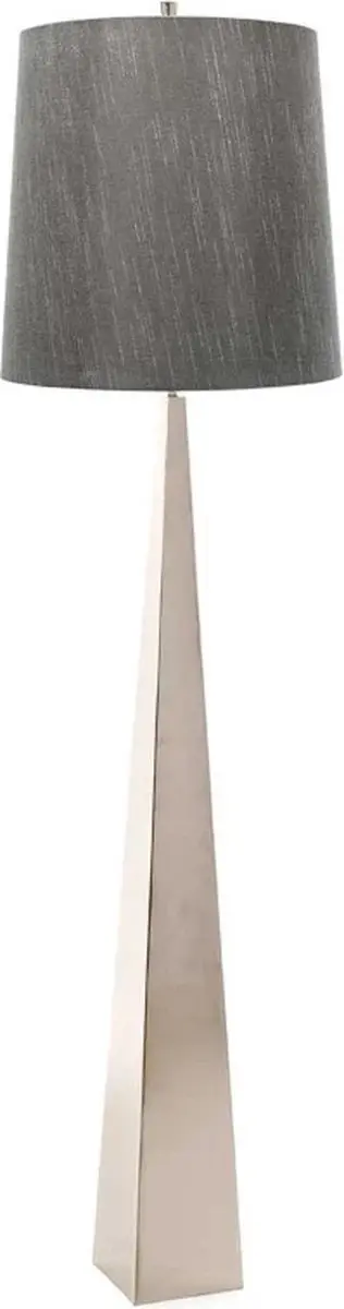 Elstead Lighting Ascent Staande LED Lamp - Polished Nickel - 60W - afbeelding 6 van 6