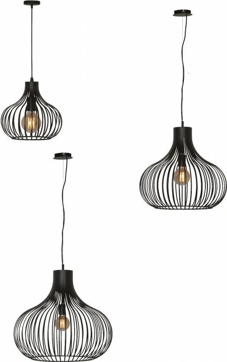 Freelight Agila Hanglamp - Ø48cm - Zwart