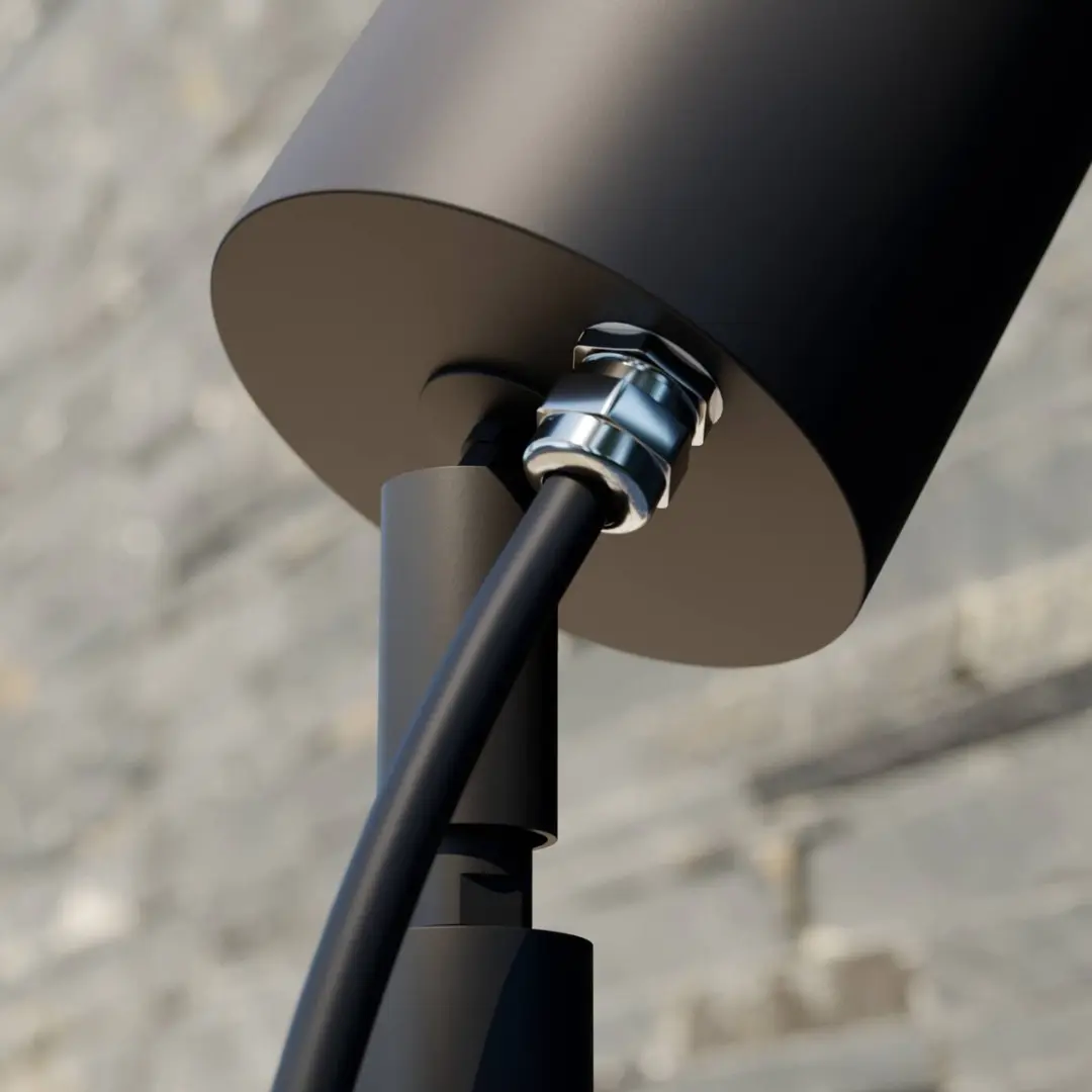 Lindby Buitenspot GU10 11W - Donkergrijs - 1 Stuk