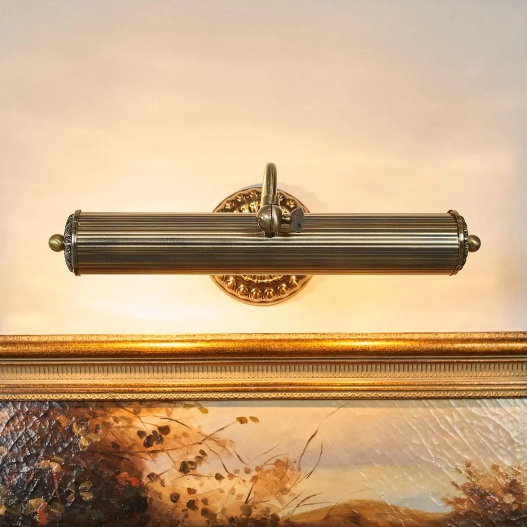 Lindby Wandlamp 2-lichts Antiek Messing