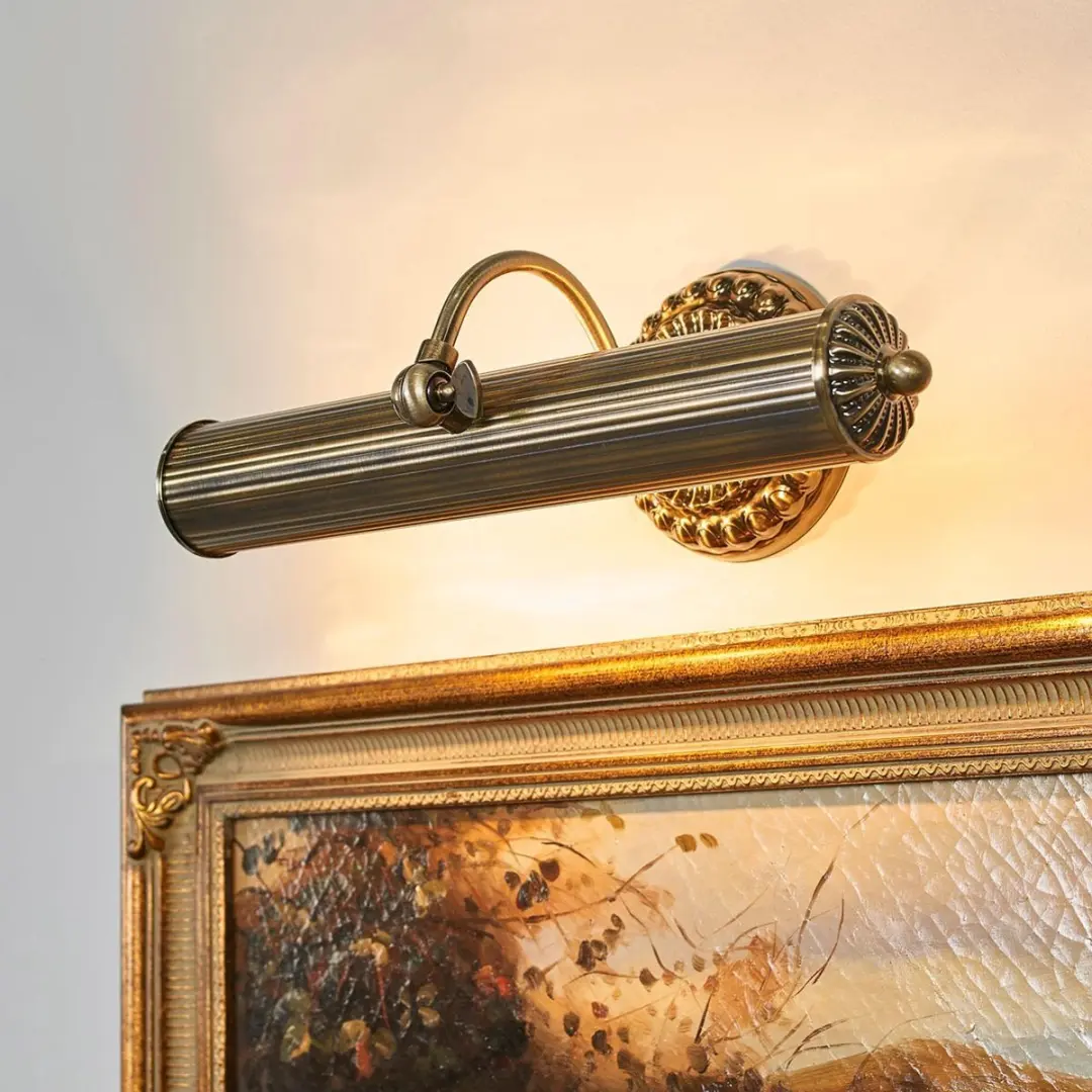 Lindby Wandlamp 2-lichts Antiek Messing
