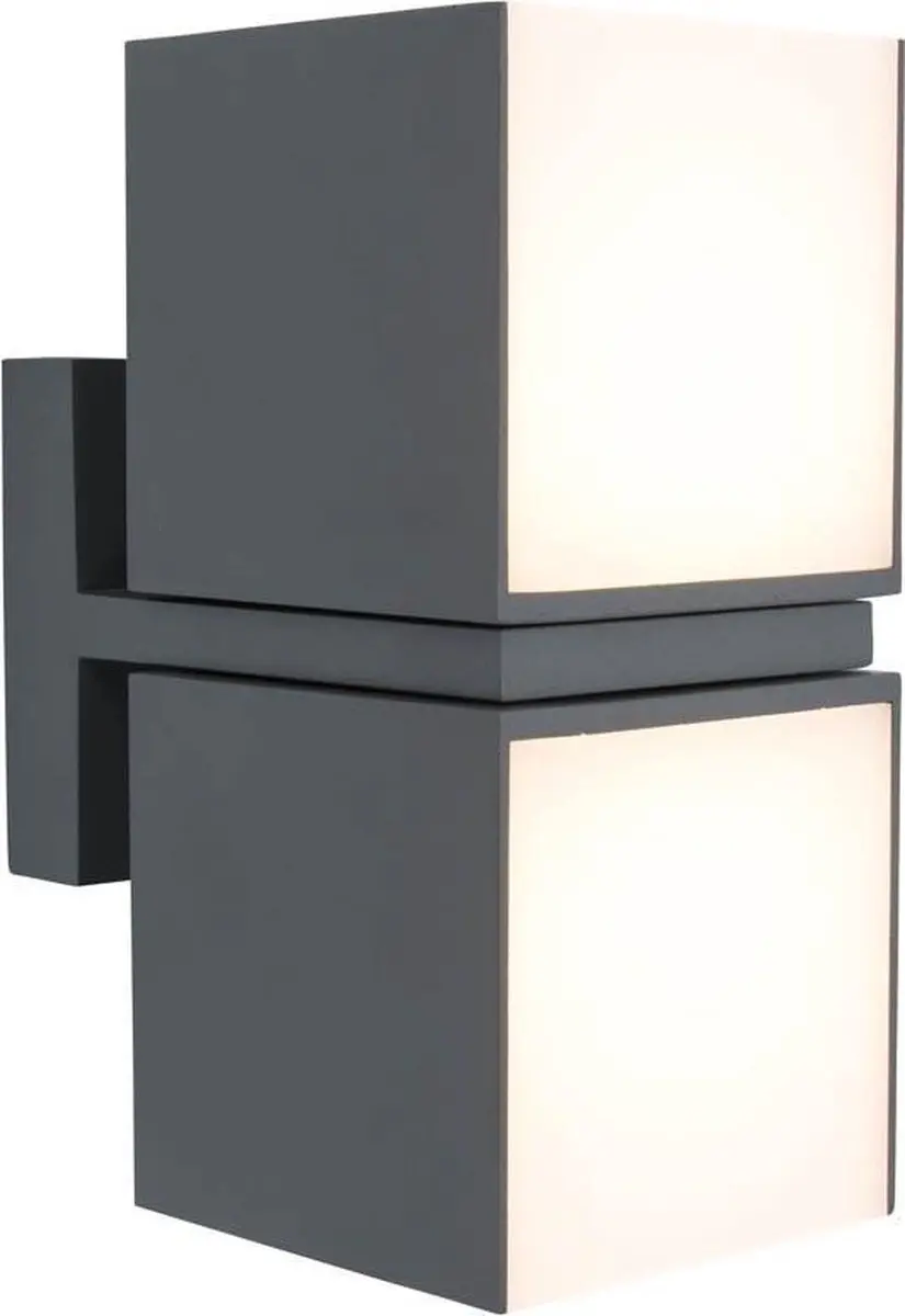 Lutec Cuba Tweekoppige LED Wandlamp 2x24.4W
