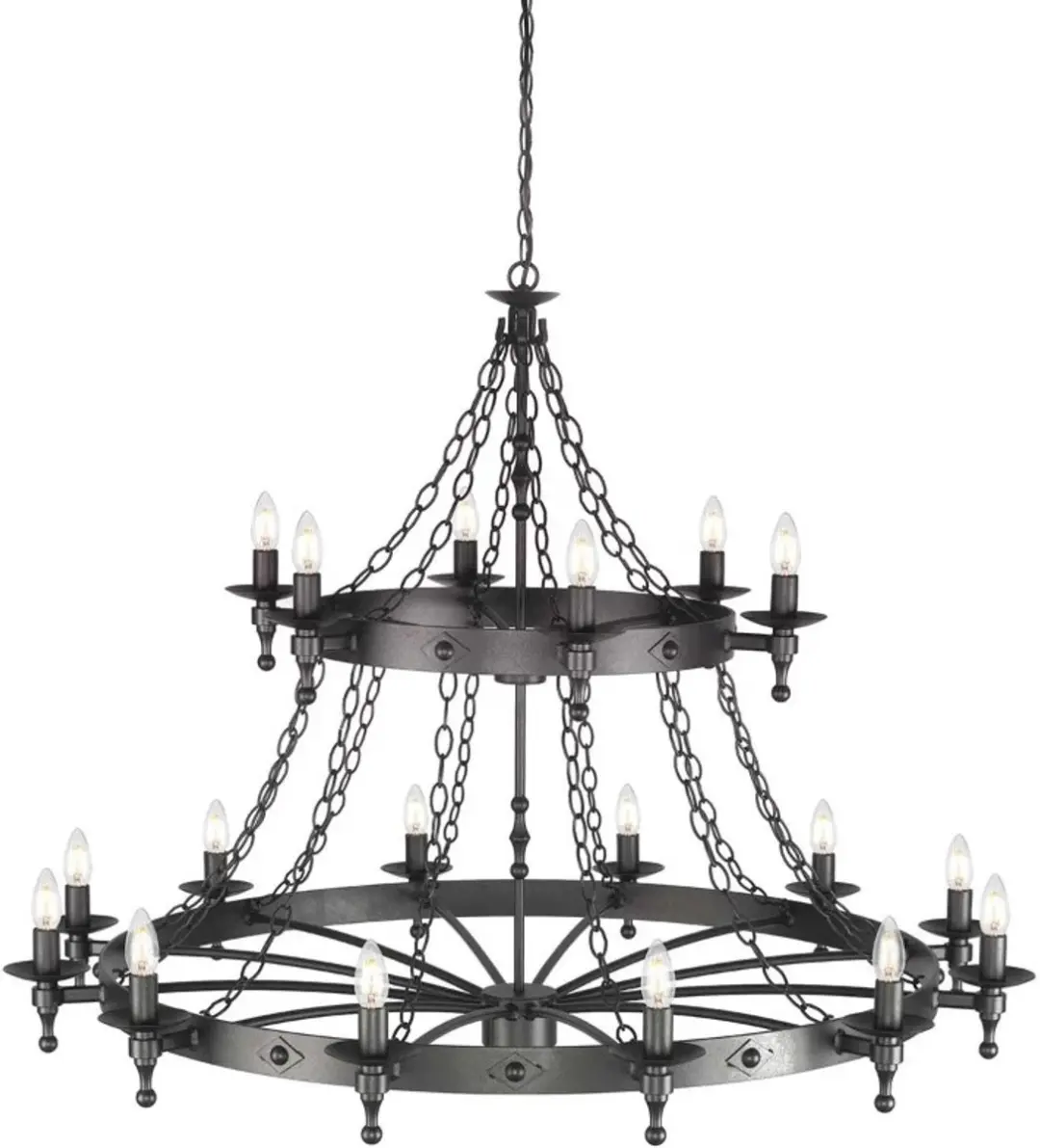 Elstead Lighting LED Kroonluchter 18x E14 60W