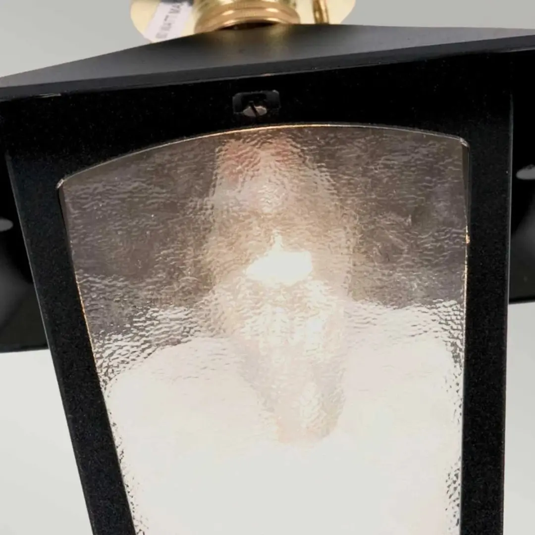 Elstead Lighting York LED Buitenlamp B22d 60W - Dimbaar - Zwart