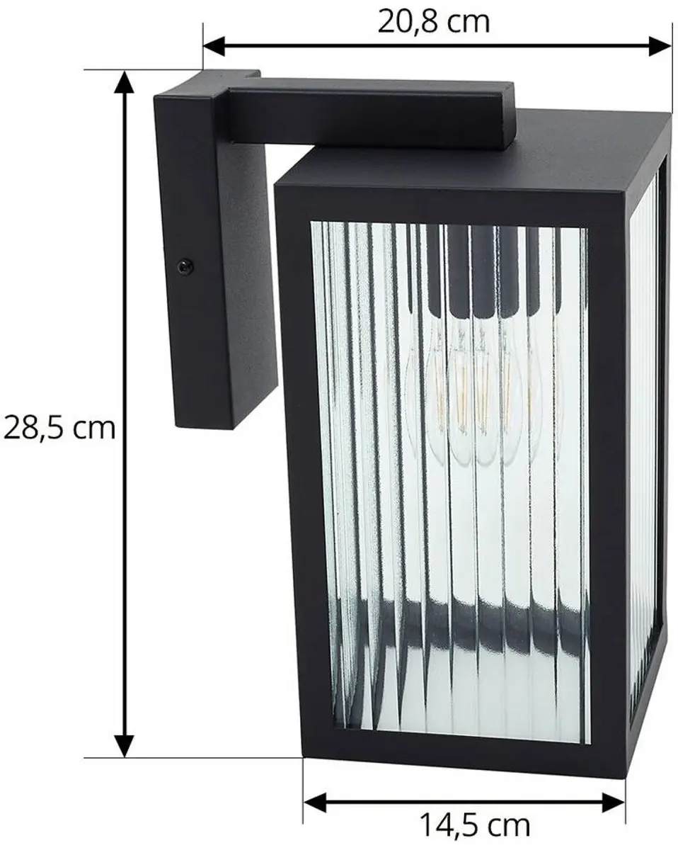 Lindby Wandlamp Buiten 1 Licht E27