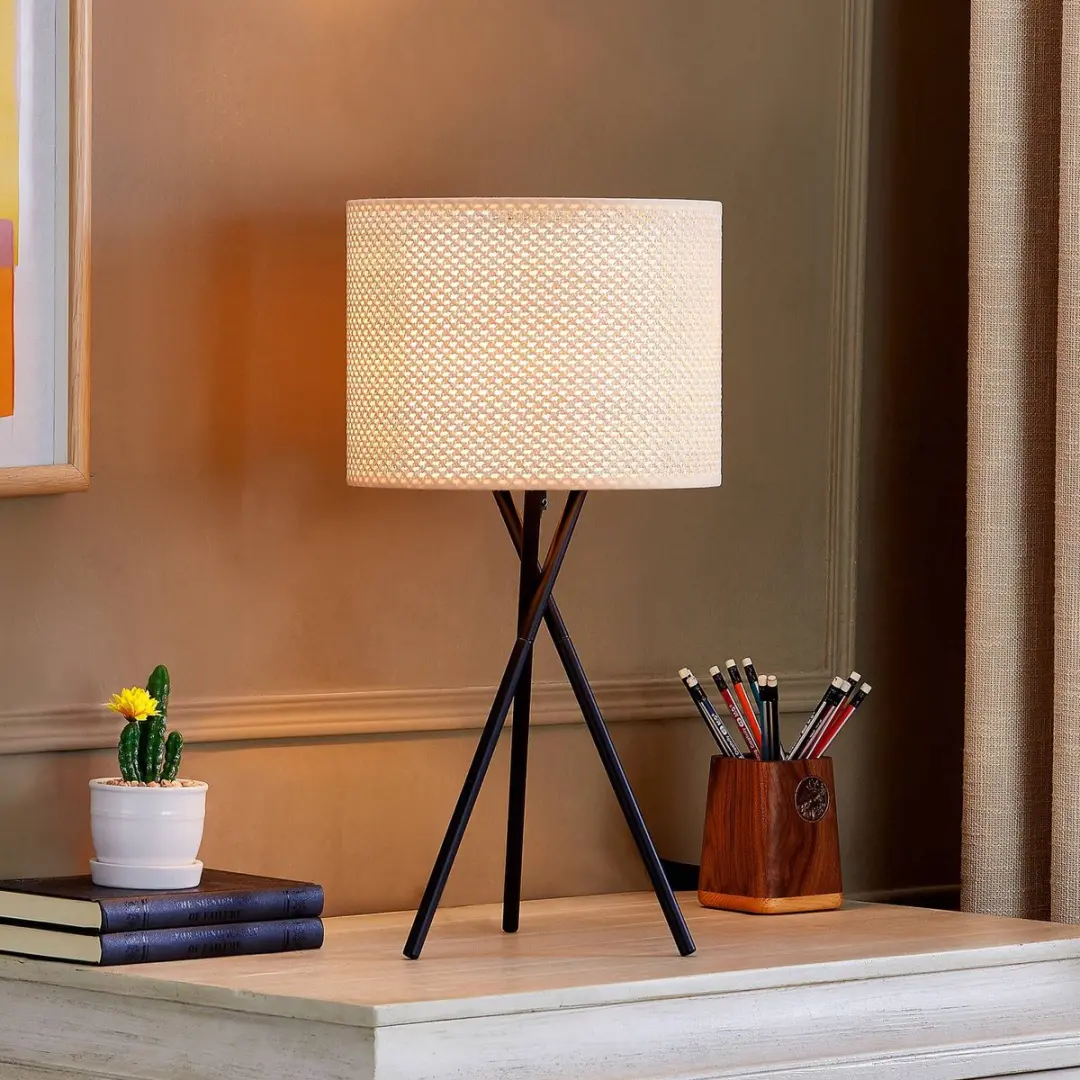 Lindby Tafellamp 1 Licht E27 Beige